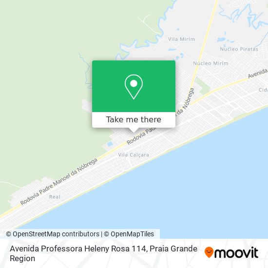Avenida Professora Heleny Rosa 114 map