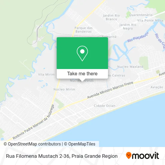 Rua Filomena Mustach 2-36 map