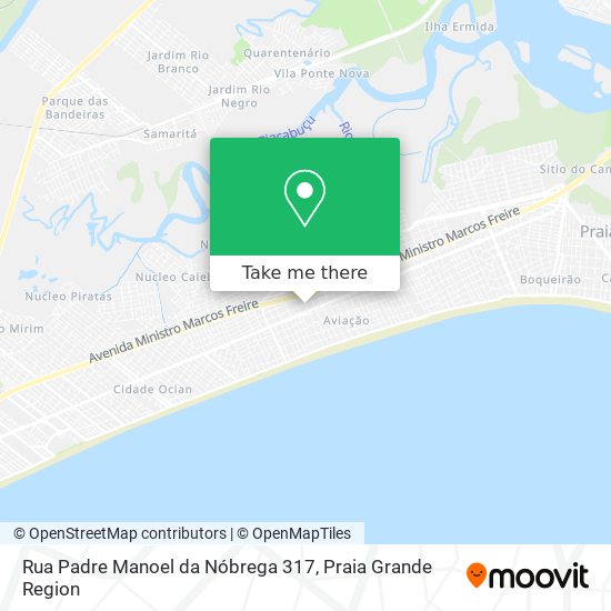 Rua Padre Manoel da Nóbrega 317 map