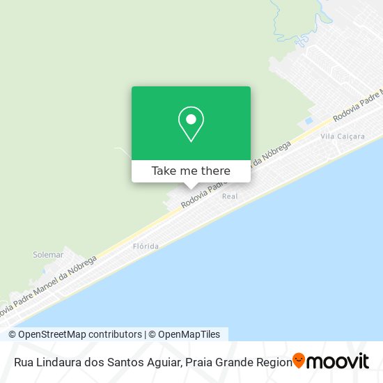 Rua Lindaura dos Santos Aguiar map