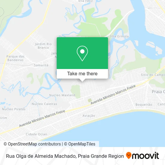 Rua Olga de Almeida Machado map