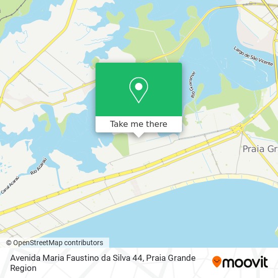 Mapa Avenida Maria Faustino da Silva 44