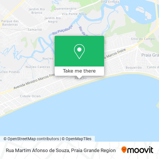 Rua Martim Afonso de Souza map