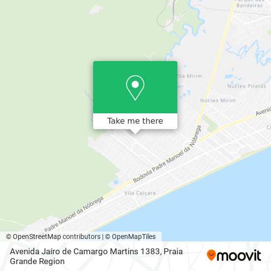 Avenida Jaíro de Camargo Martins 1383 map