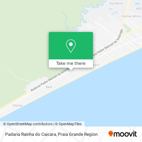 Padaria Rainha do Caicara map