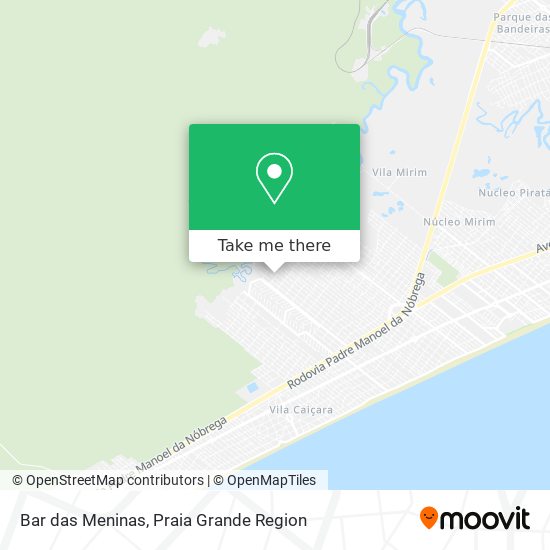 Bar das Meninas map