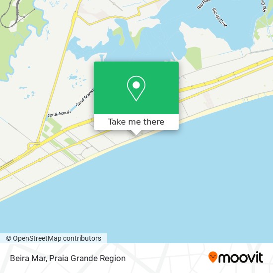 Beira Mar map