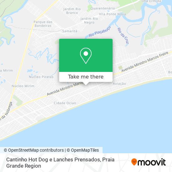 Cantinho Hot Dog e Lanches Prensados map