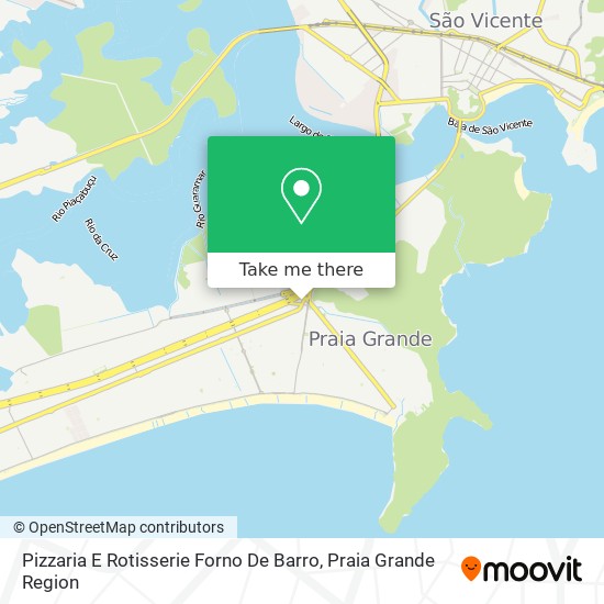 Pizzaria E Rotisserie Forno De Barro map