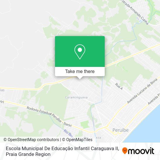 Escola Municipal De Educação Infantil Caraguava II map