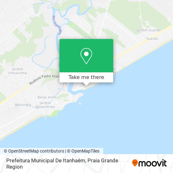 Prefeitura Municipal De Itanhaém map