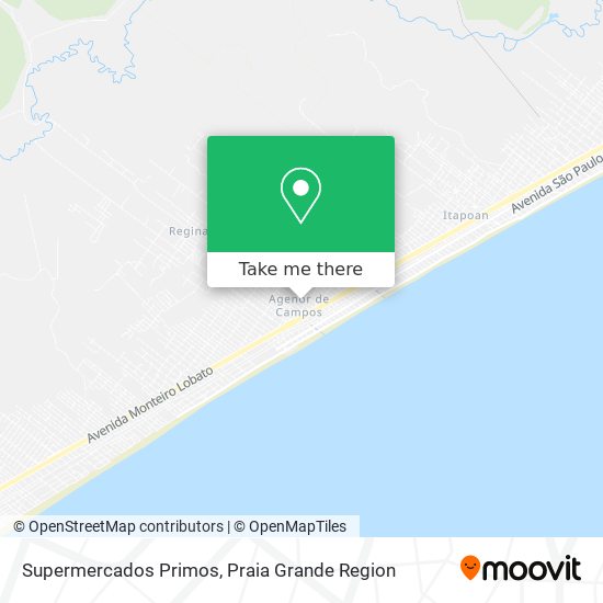 Supermercados Primos map
