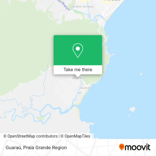 Guaraú map