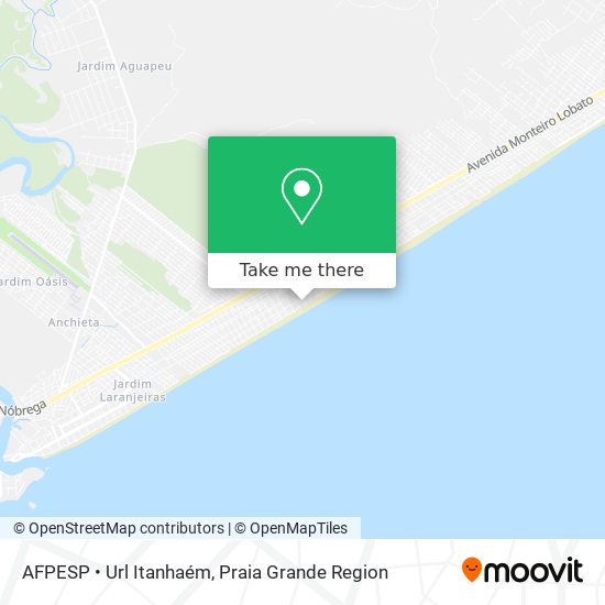 AFPESP • Url Itanhaém map