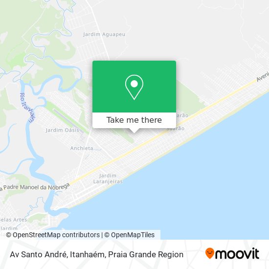 Av Santo André, Itanhaém map