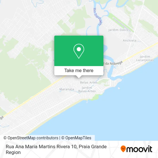 Rua Ana Maria Martins Rivera 10 map