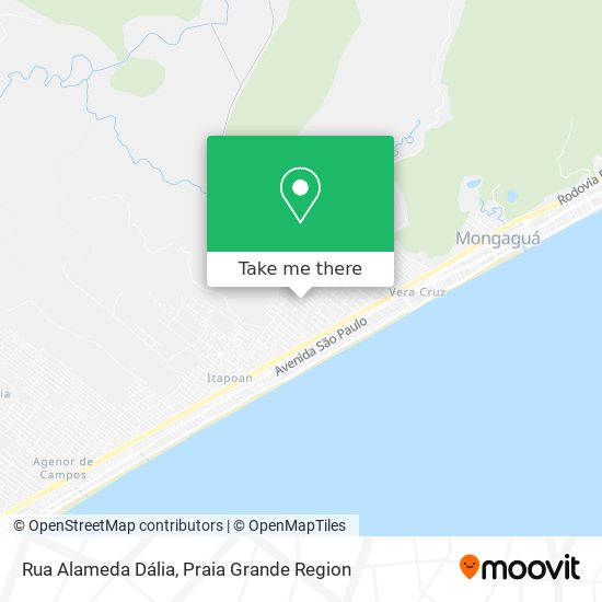 Rua Alameda Dália map