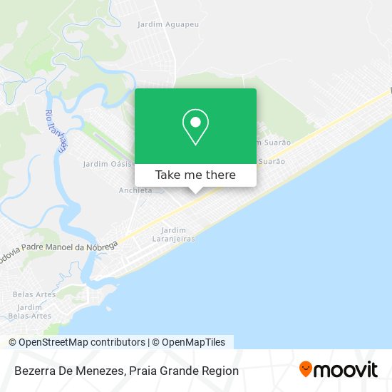 Bezerra De Menezes map