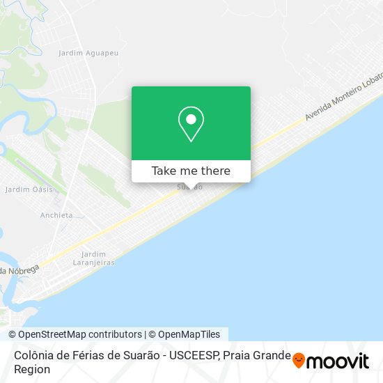 Colônia de Férias de Suarão - USCEESP map