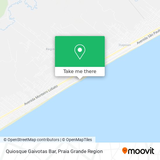 Quiosque Gaivotas Bar map