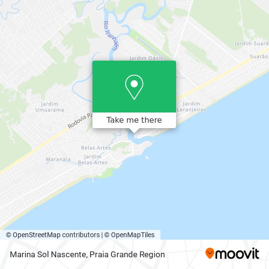 Marina Sol Nascente map