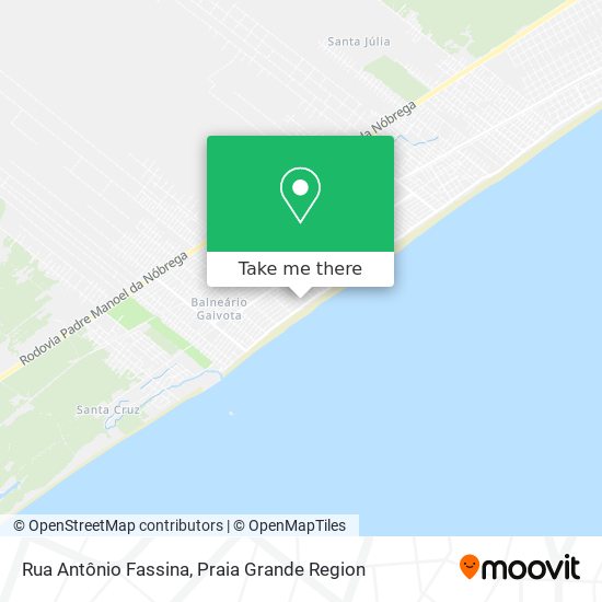 Rua Antônio Fassina map