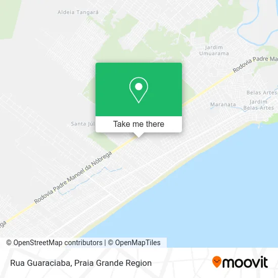 Rua Guaraciaba map