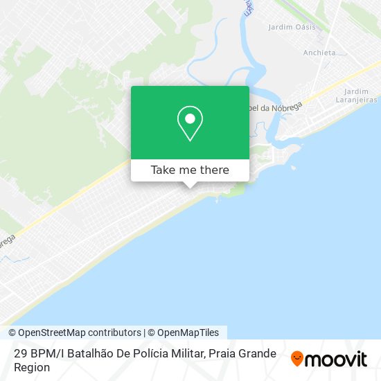 29 BPM / I Batalhão De Polícia Militar map