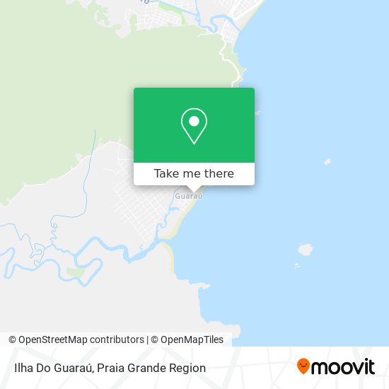 Ilha Do Guaraú map
