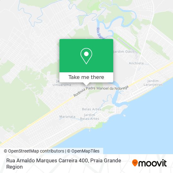 Rua Arnaldo Marques Carreira 400 map
