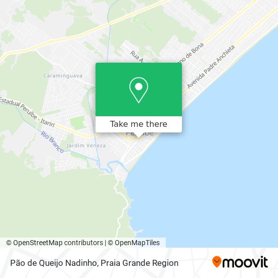 Pão de Queijo Nadinho map