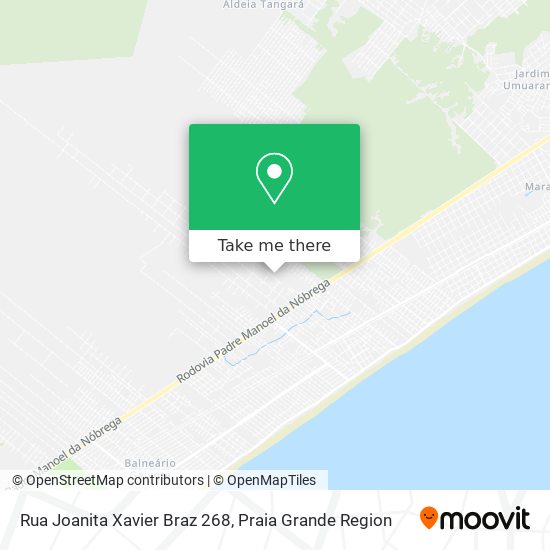 Rua Joanita Xavier Braz 268 map