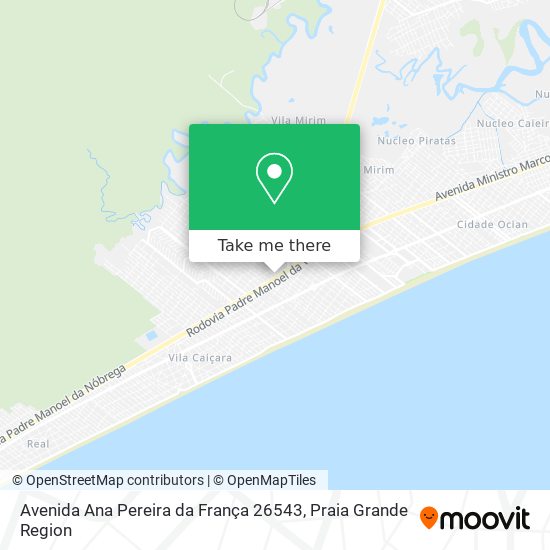 Avenida Ana Pereira da França 26543 map