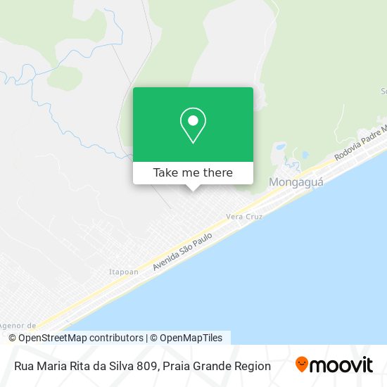 Rua Maria Rita da Silva 809 map