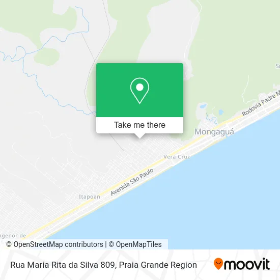 Rua Maria Rita da Silva 809 map