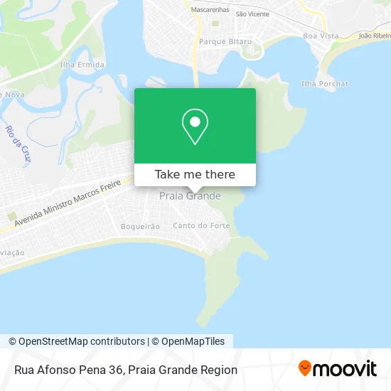 Rua Afonso Pena 36 map