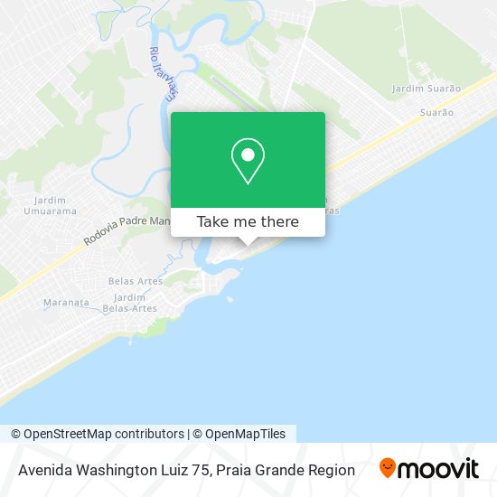 Avenida Washington Luiz 75 map