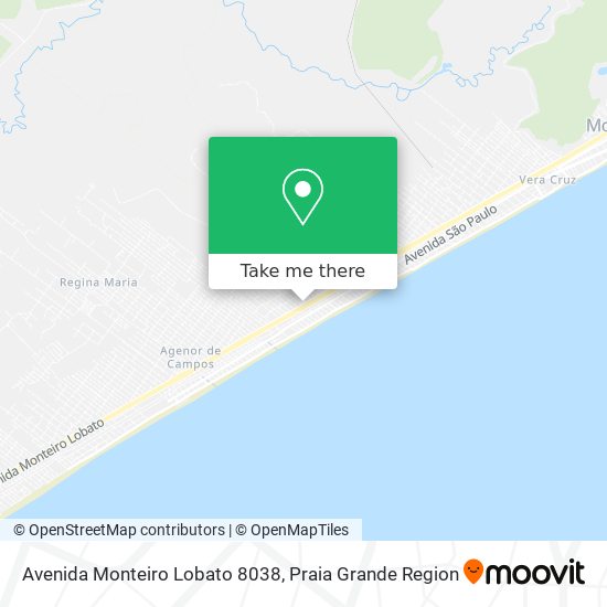 Avenida Monteiro Lobato 8038 map