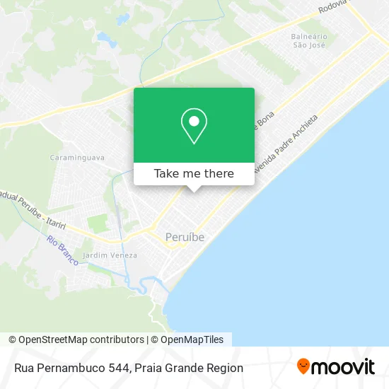 Rua Pernambuco 544 map