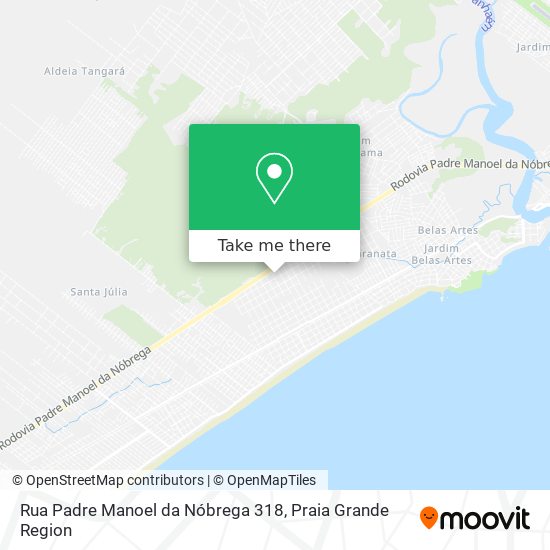 Rua Padre Manoel da Nóbrega 318 map