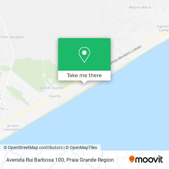Avenida Rui Barbosa 100 map