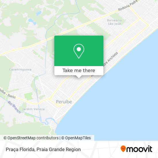 Praça Florida map