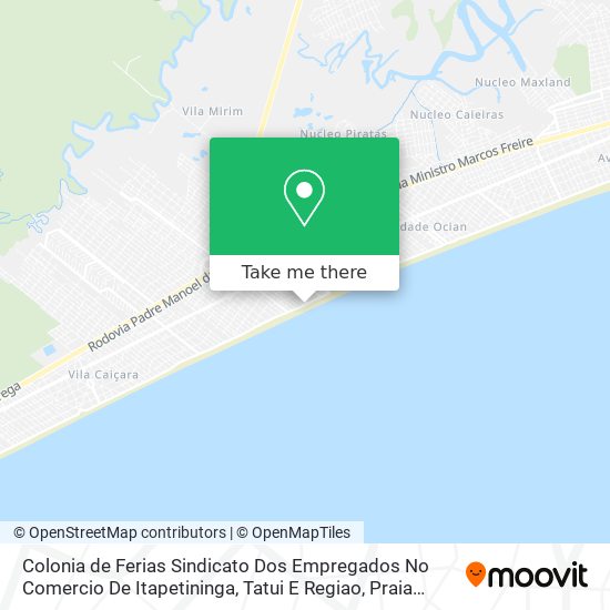 Colonia de Ferias Sindicato Dos Empregados No Comercio De Itapetininga, Tatui E Regiao map