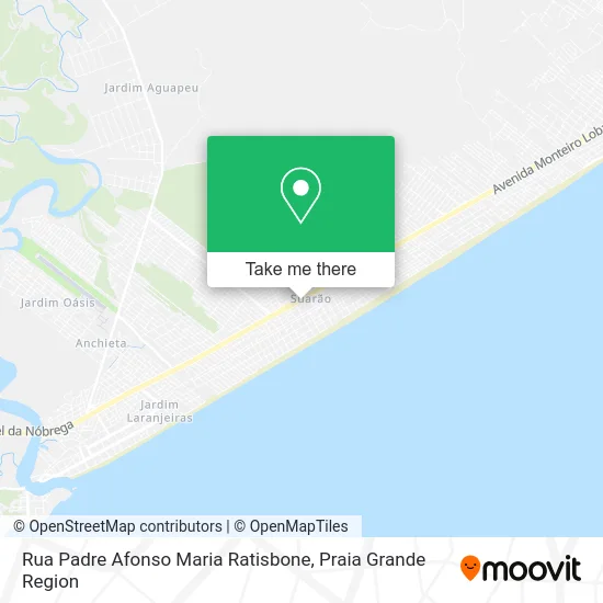 Rua Padre Afonso Maria Ratisbone map
