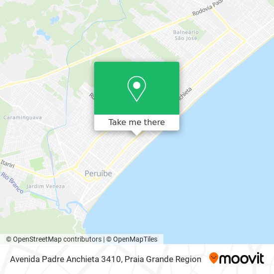 Avenida Padre Anchieta 3410 map