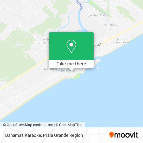 Bahamas Karaoke map