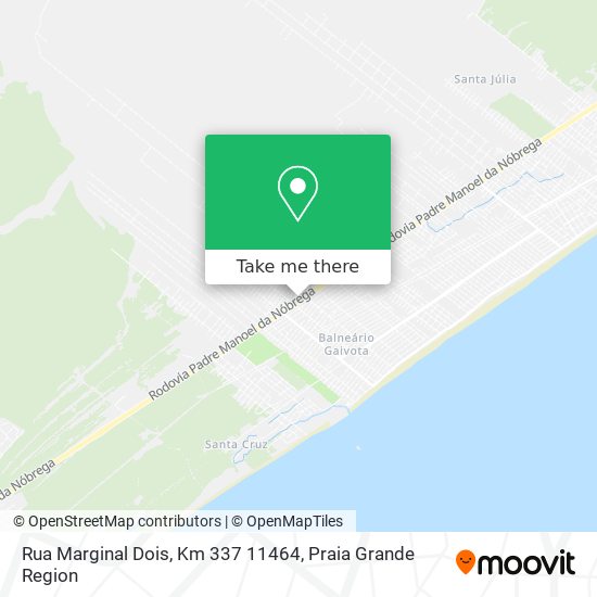 Rua Marginal Dois, Km 337 11464 map