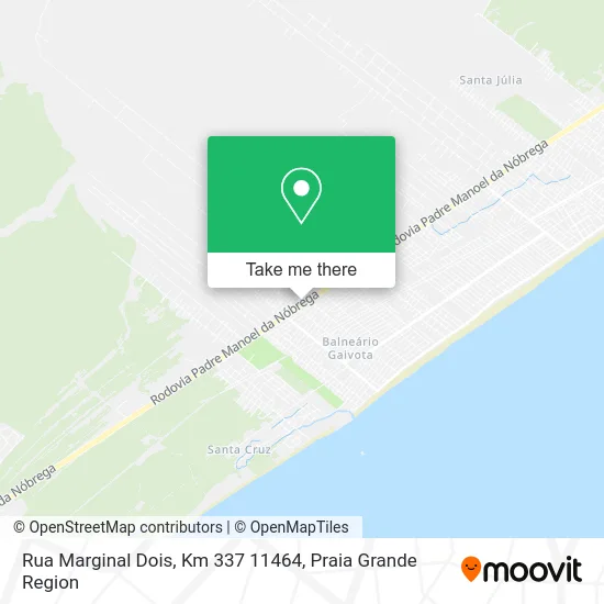 Rua Marginal Dois, Km 337 11464 map