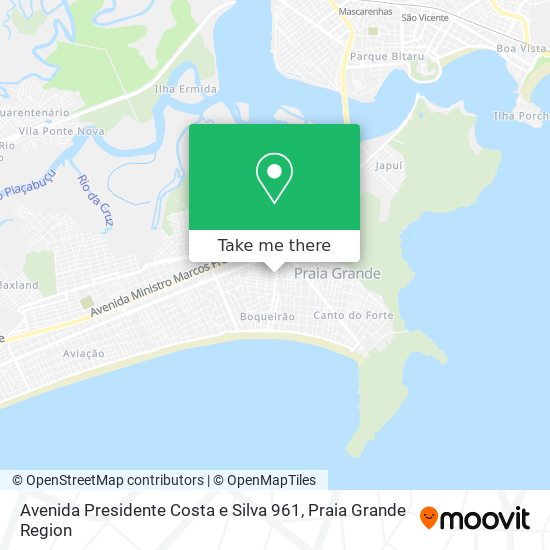 Avenida Presidente Costa e Silva 961 map