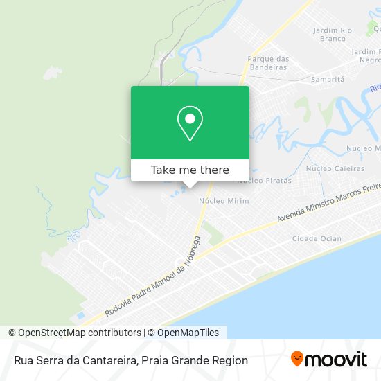 Rua Serra da Cantareira map